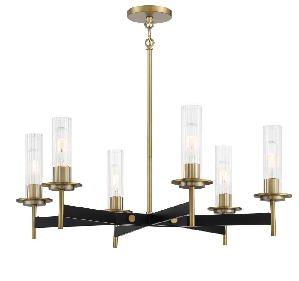 BALDWIN PARK - 6 LIGHT CHANDELIER