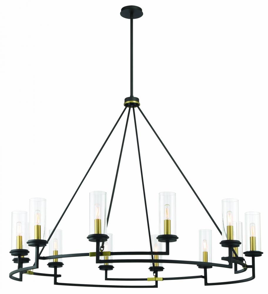 HILLSTONE  - 12 LIGHT CHANDELIER