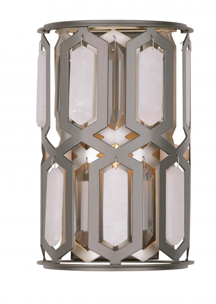 Hexly - 12" 1 Light Wall Sconce