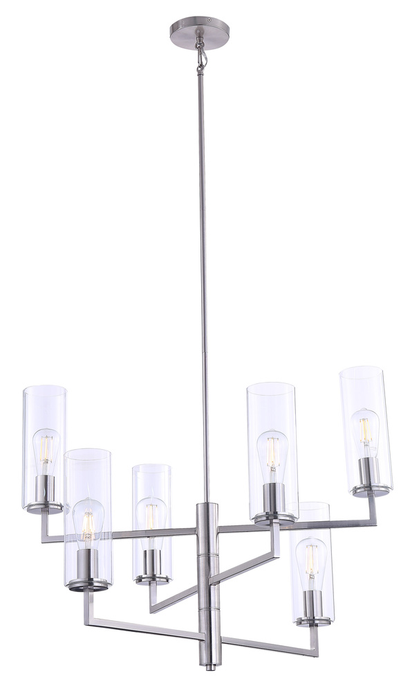 ACACIA - 6 LIGHT CHANDELIER