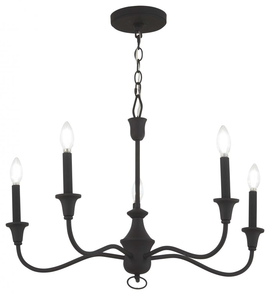 HALIFAX COUNTY - 5 LIGHT CHANDELIER