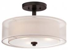 Minka-Lavery 4107-172 - PARSONS STUDIO - SEMI FLUSH