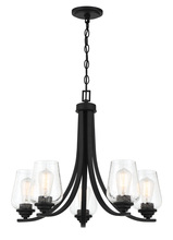 Minka-Lavery 4925-66A - SHYLOH - 5 LIGHT CHANDELIER FIXTURE