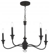 Minka-Lavery 6255-076 - HALIFAX COUNTY - 5 LIGHT CHANDELIER