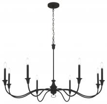 Minka-Lavery 6258-076 - HALIFAX COUNTY - 8 LIGHT CHANDELIER