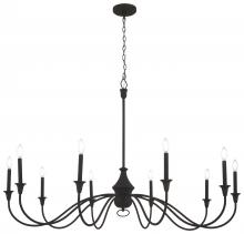 Minka-Lavery 6259-076 - HALIFAX COUNTY - 10 LIGHT CHANDELIER