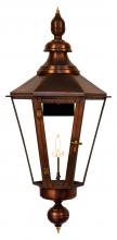 The Coppersmith ES63G - The CopperSmith Eslava Street 40" Tall Copper Gas Wall Mount Outdoor Light Lantern Sconce