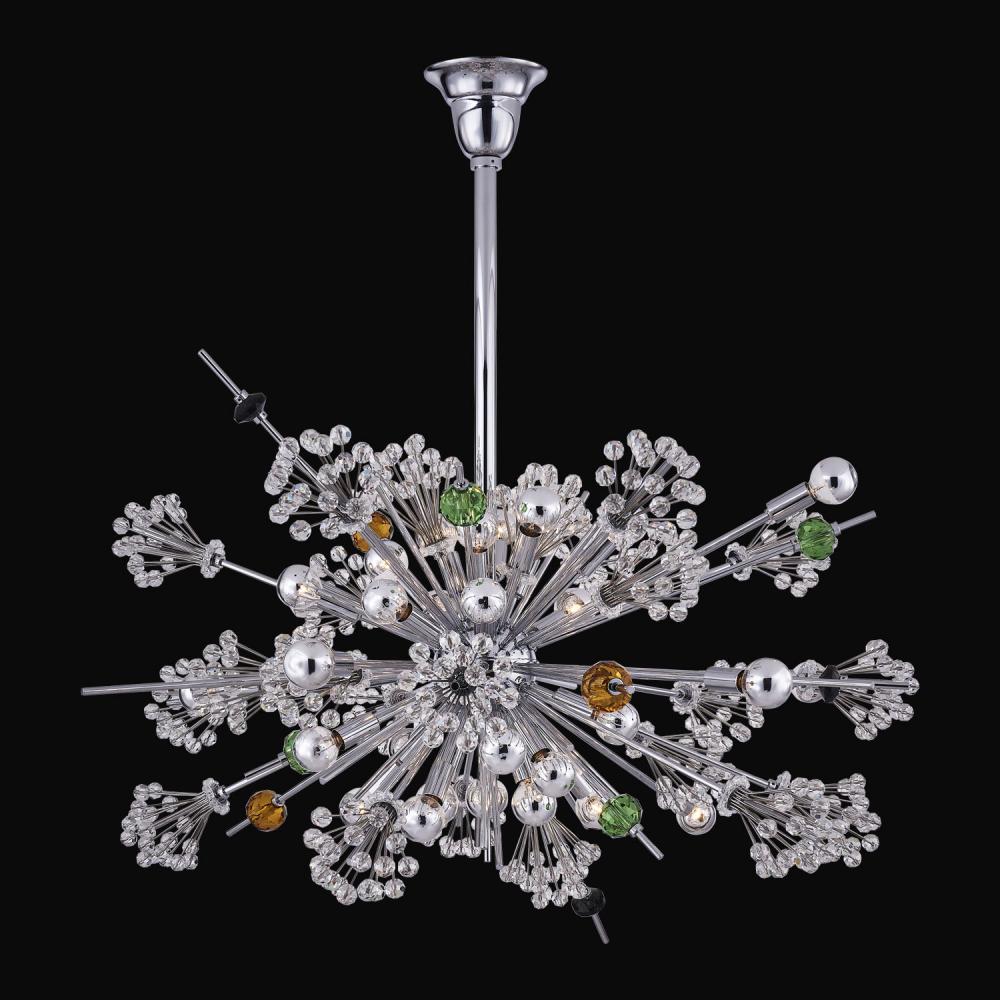 CONSTELLATION COLORATA 30LT OVAL PENDANT