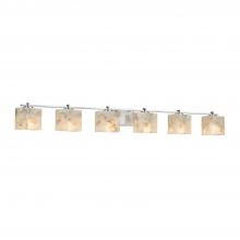 Justice Design Group ALR-8446-55-CROM - Era 6-Light Bath Bar