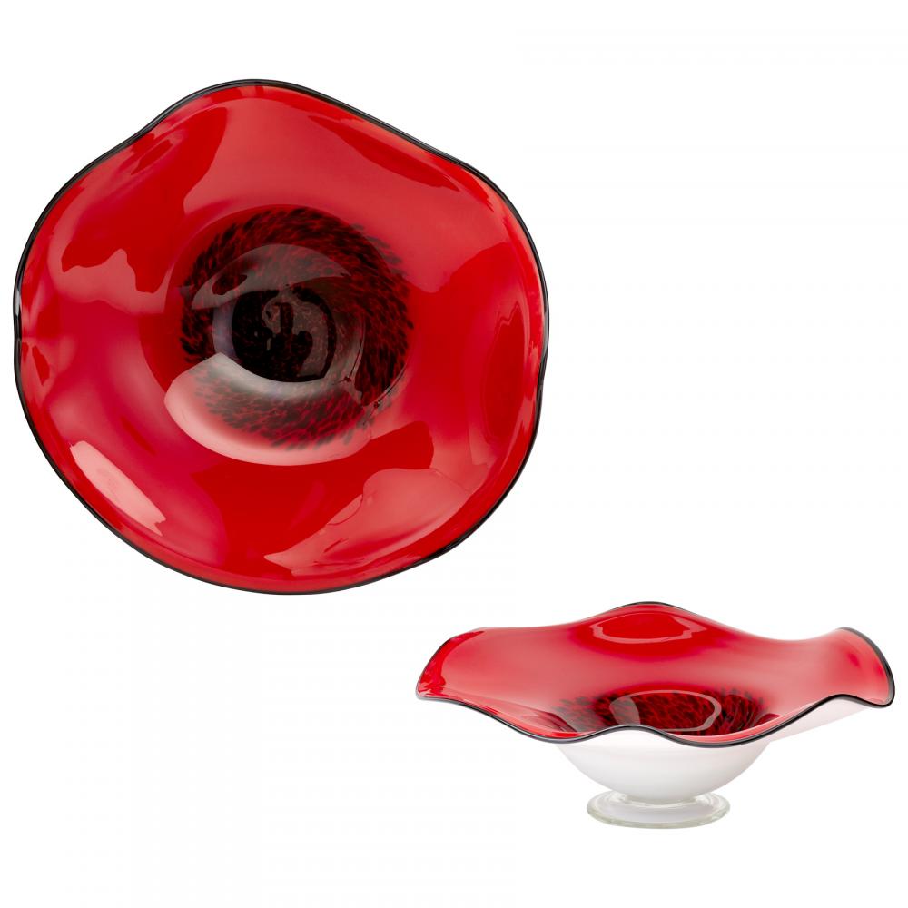 Art Glass Bowl Red - Small