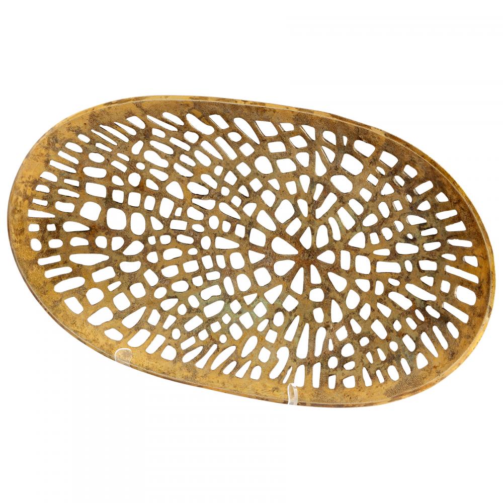 Caught In Your Web Antique Brass