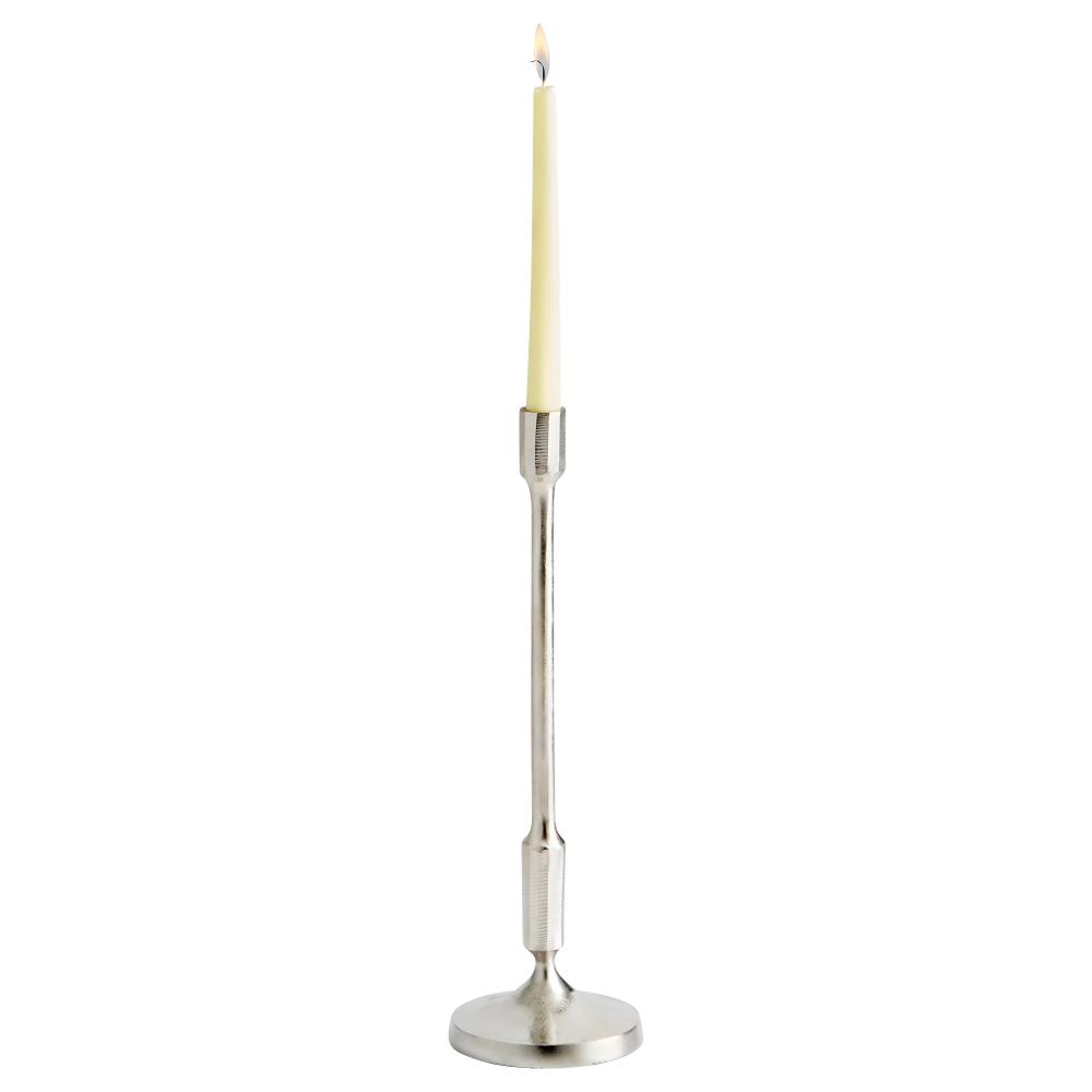 Cambria Candleholder Nickel - Medium