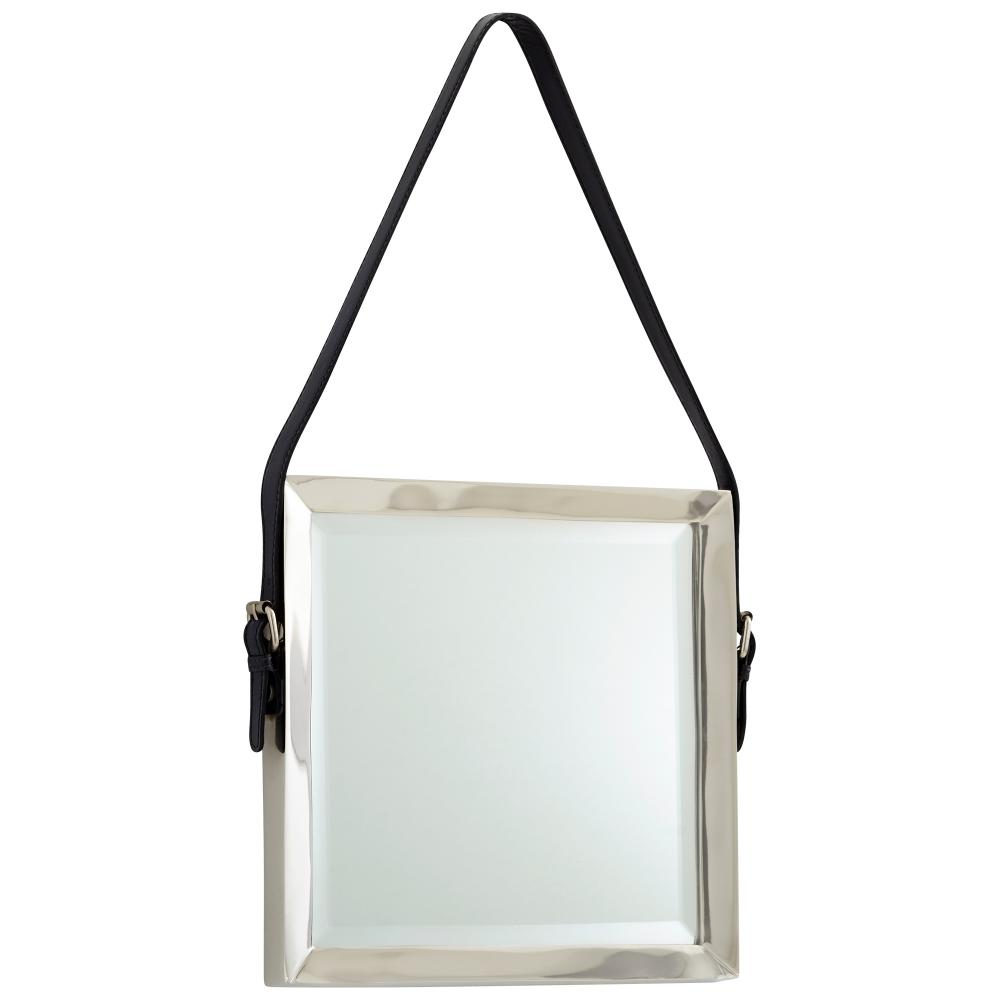 Square Venster Mirror Nickel