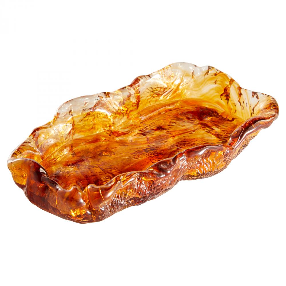 Molten Tray Amber - Large