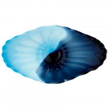 Cyan Designs 05865 - Seascape Plate Blue - Cyan