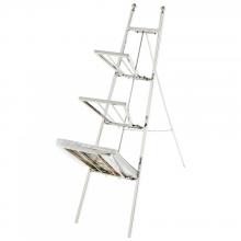 Cyan Designs 08976 - Easel Magazine Rack Polished Nickel