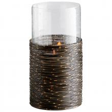 Cyan Designs 09702 - Tara Candleholder Antique Black - Small