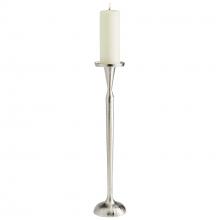 Cyan Designs 10202 - Reveri Candleholder Nickel - Medium