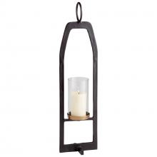 Cyan Designs 10728 - Hubert Candleholder Bronze And Brass - Medium