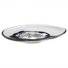 Cyan Designs 11251 - Silicone Nova Plate Clear And Cobalt