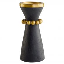 Cyan Designs 11514 - Parvati Candleholder Designed by J Kent Martin Black - Small