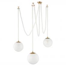 Cyan Designs 11621 - Rockport 3 Light Pendant Aged Brass