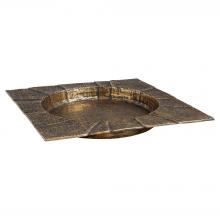 Cyan Designs 11656 - Baxter Tray Designed by J Kent Martin Antique Brass - Small