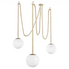 Cyan Designs 11762 - Rockport 3-Light Pendant Aged Brass Brown