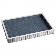 Cyan Designs 11836 - Lapis Tray Blue White - Large