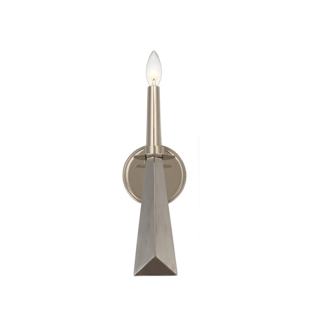 Palmer 5'' Polished Nickel Sconce