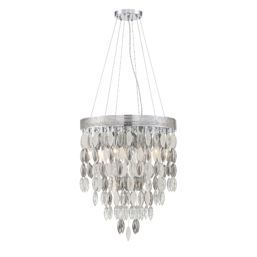 Hudson 22'' Polished Chrome Chandelier