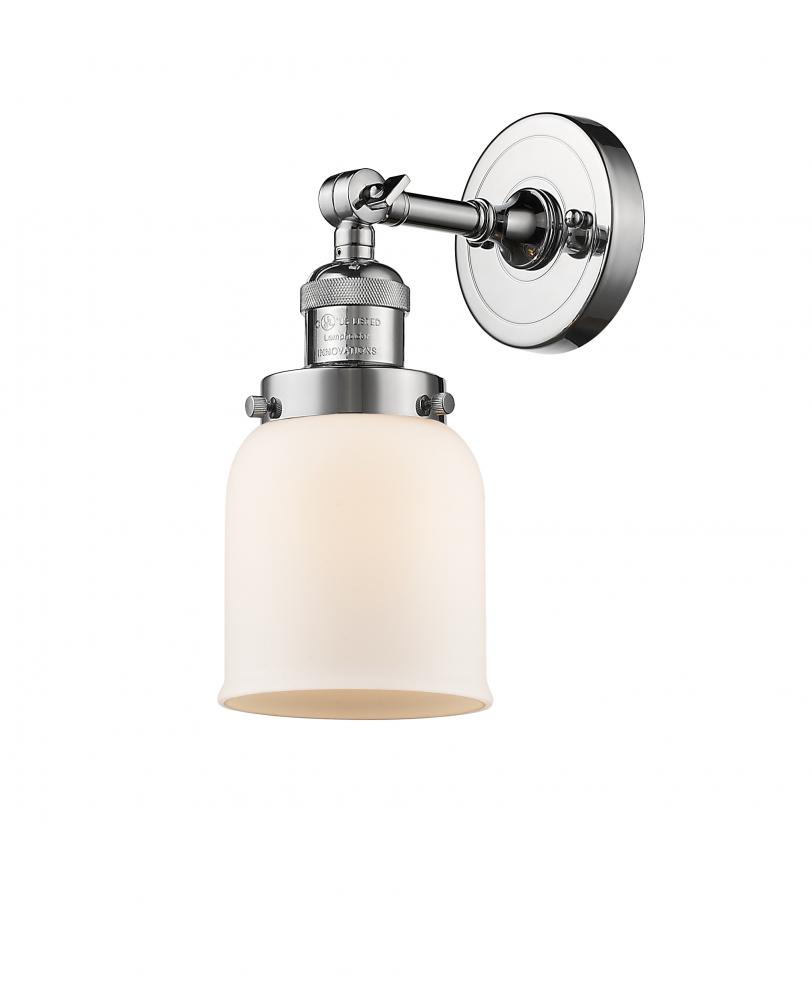 Bell - 1 Light - 5 inch - Polished Chrome - Adjustable Sconce