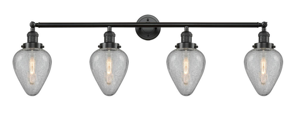 Geneseo - 4 Light - 43 inch - Oil Rubbed Bronze - Adjustable Bath Vanity Light