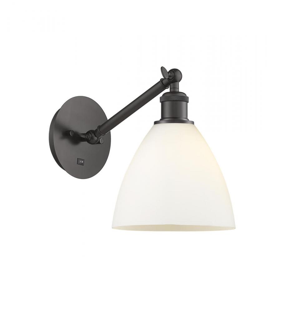 Bristol - 1 Light - 8 inch - Oil Rubbed Bronze - Adjustable Sconce