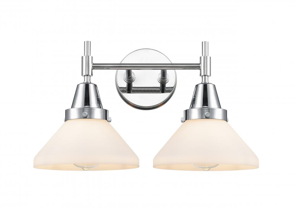 Fulton - 2 Light - 16 inch - Antique Brass - Bath Vanity Light