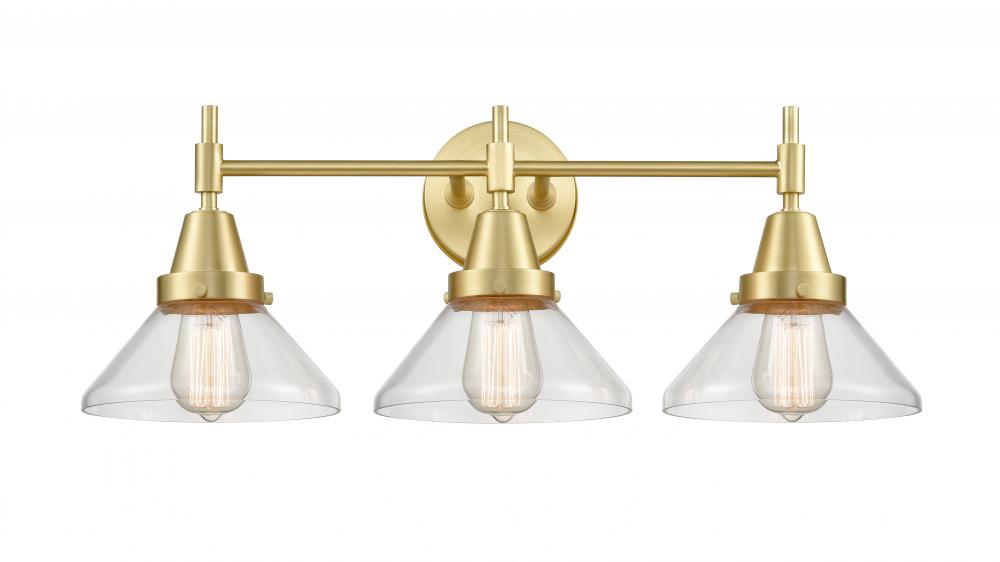 Fulton - 3 Light - 25 inch - Antique Brass - Bath Vanity Light