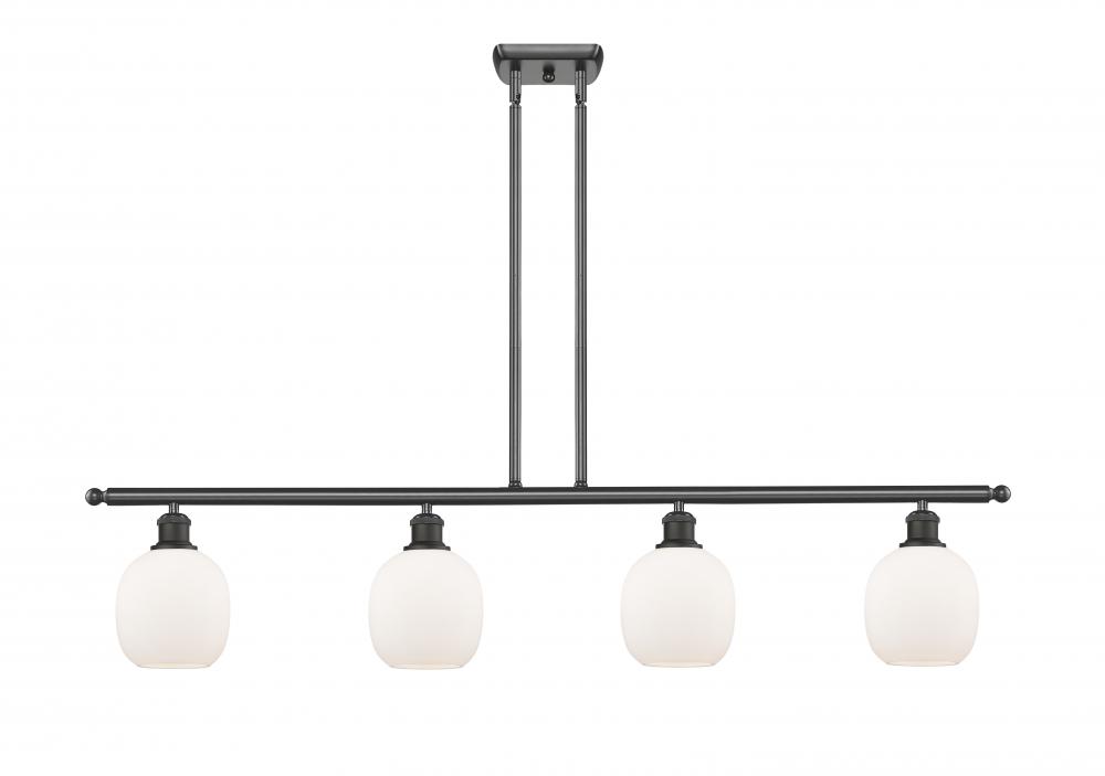 Belfast - 4 Light - 48 inch - Oil Rubbed Bronze - Cord hung - Island Light