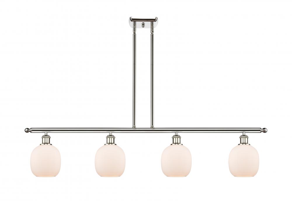 Belfast - 4 Light - 48 inch - Polished Nickel - Cord hung - Island Light