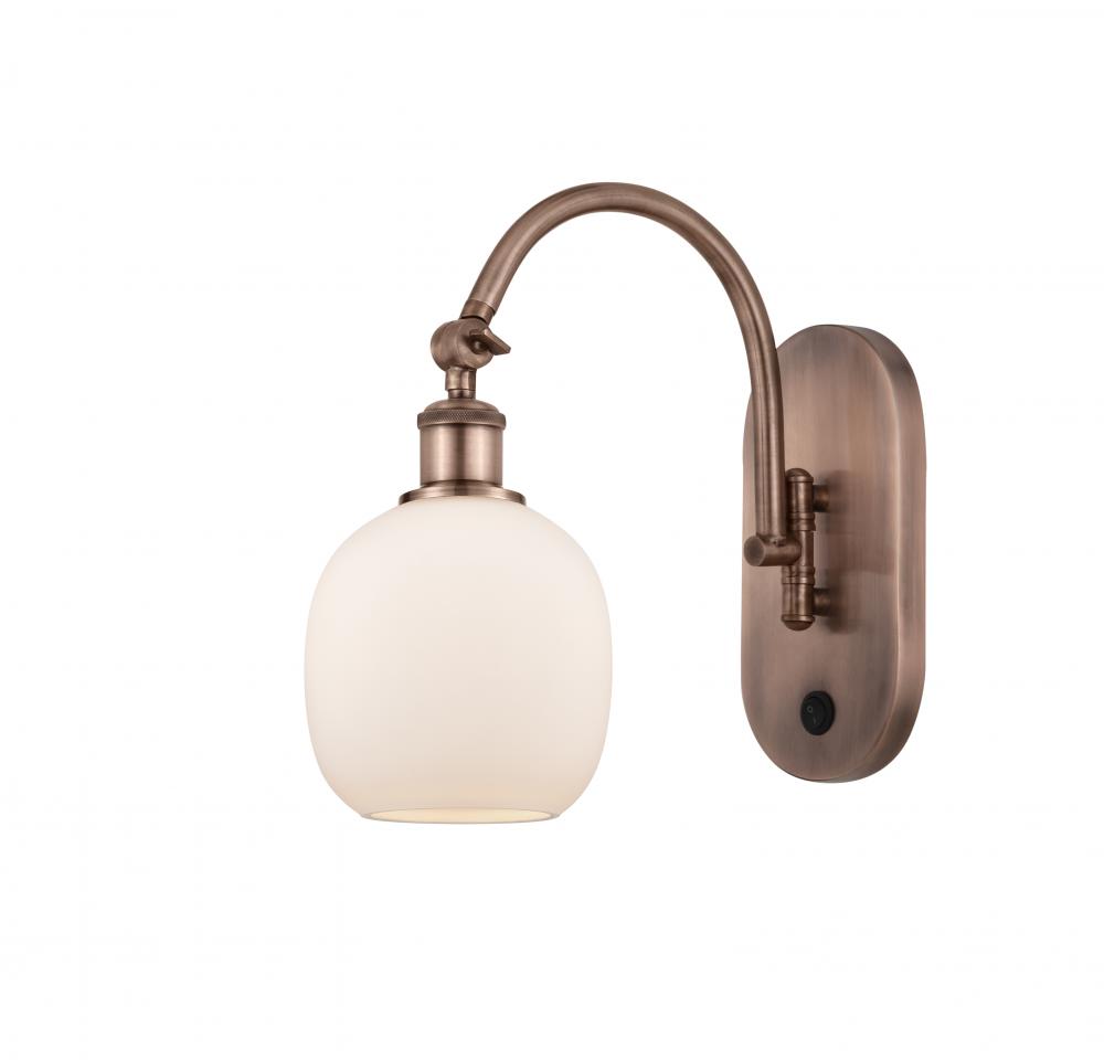 Belfast - 1 Light - 6 inch - Antique Copper - Adjustable Swing Arm