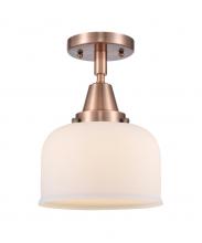 Innovations Lighting 447-1C-AC-G71 - Bell - 1 Light - 8 inch - Antique Copper - Semi-Flush Mount