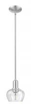 Innovations Lighting 716-1S-SN-G92 - Fenton - 1 Light - 7 inch - Brushed Satin Nickel - Stem hung - Mini Pendant