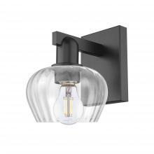 Innovations Lighting 716-1W-BK-G92 - Fenton - 1 Light - 7 inch - Matte Black - Sconce