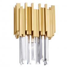 CWI Lighting 1112W8-1-169 - Deco 1 Light Medallion Gold Wall Light
