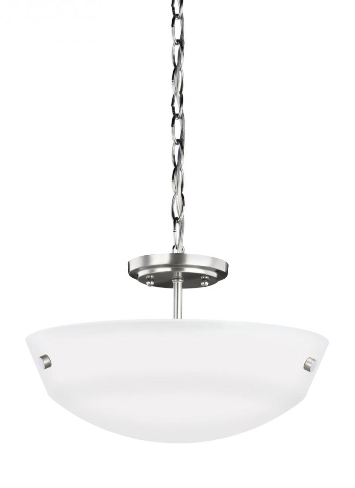 Kerrville Two Light Semi-Flush Convertible Pendant