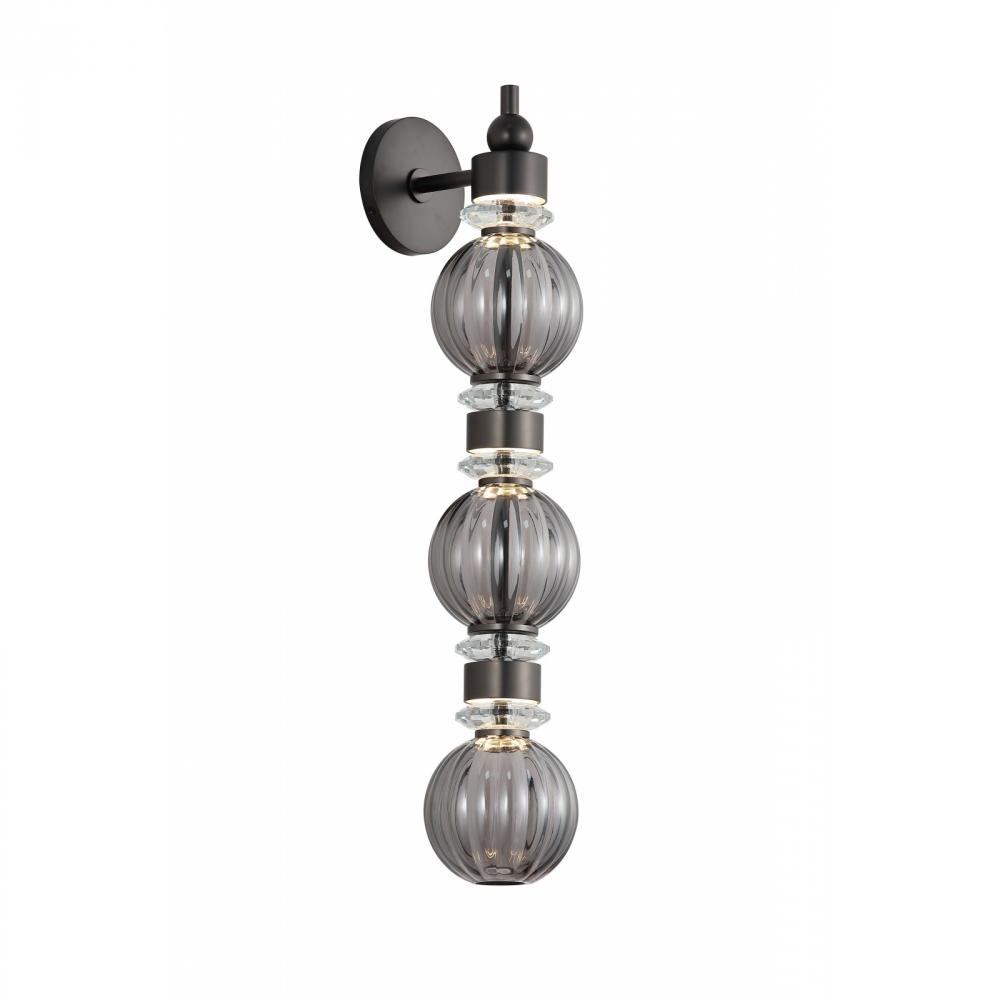 Avra 27" Wall Sconce In Black