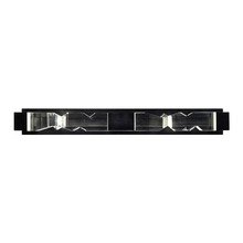 ZEEV Lighting VL11333-LED-36-3x3-SBB - Mamadim 36" LED 3"x3" Crystal Vanity in Satin Brushed Black