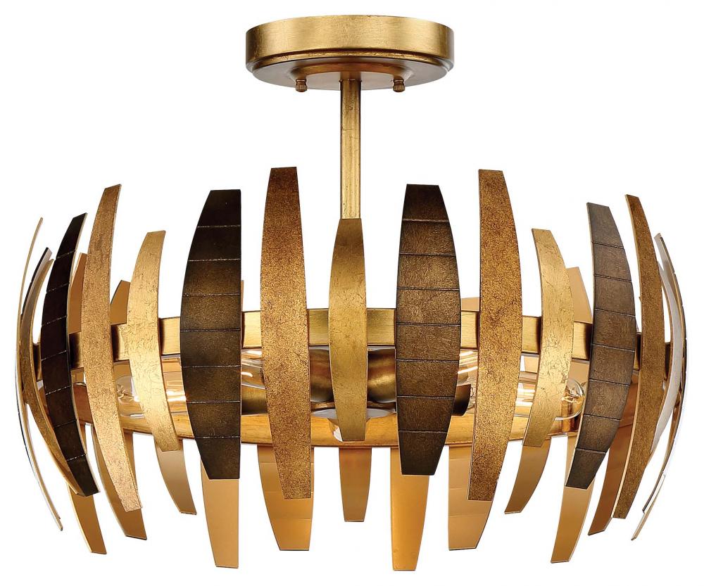 MANITOU - 5 LIGHT SEMI FLUSH