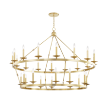Hudson Valley 3228-AGB - Allendale Chandelier