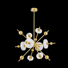 Hudson Valley 8132-AGB - MAYNARD CHANDELIER