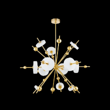 Hudson Valley 8145-AGB - MAYNARD CHANDELIER